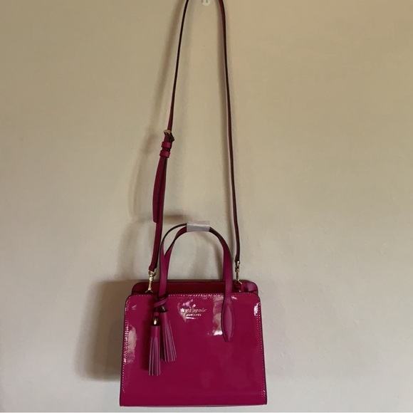 Kate Spade Stunning Shiny Handbag Clutch - Picture 11 of 16